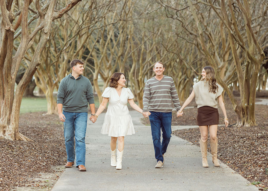 Photo two of Dr. Carlton and family