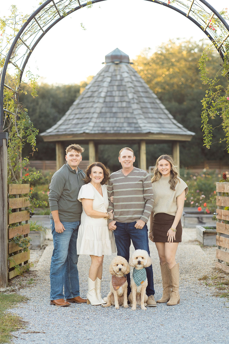 Photo three of Dr. Carlton and family